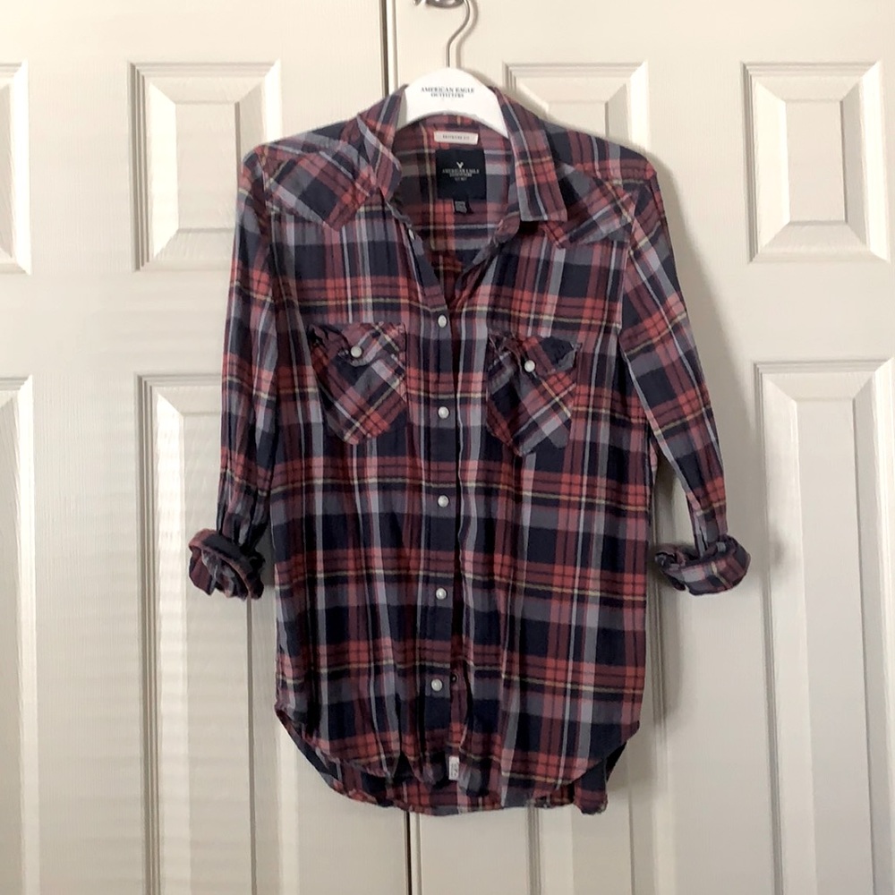 American Eagle Button Down - image 1
